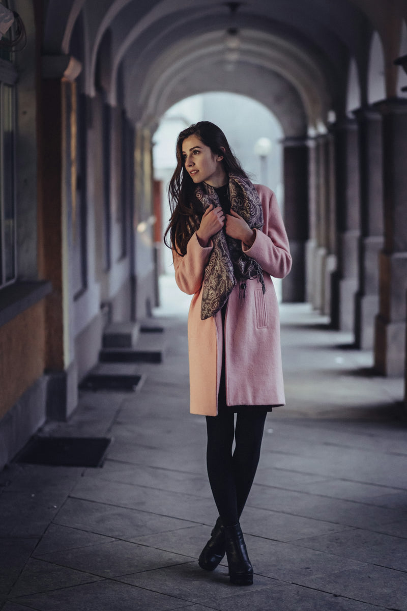 Camel wool overcoat