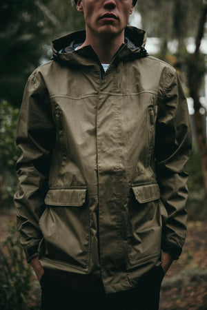 Olive field jacket