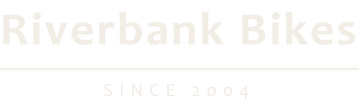 Riverbank Bikes (invented brand mark)
