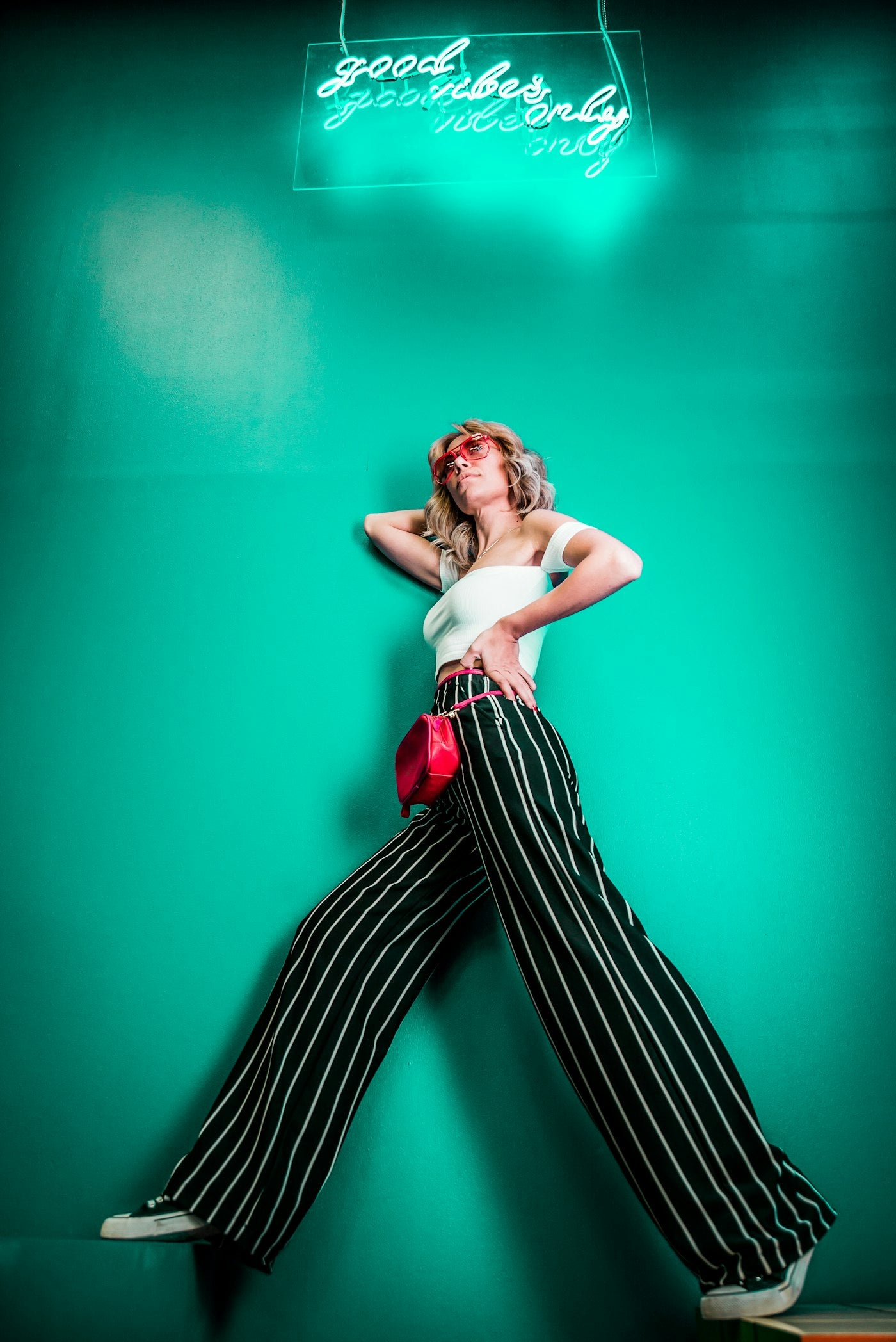 A styled fitting session