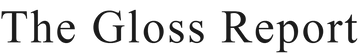 The Gloss Report (invented brand mark)