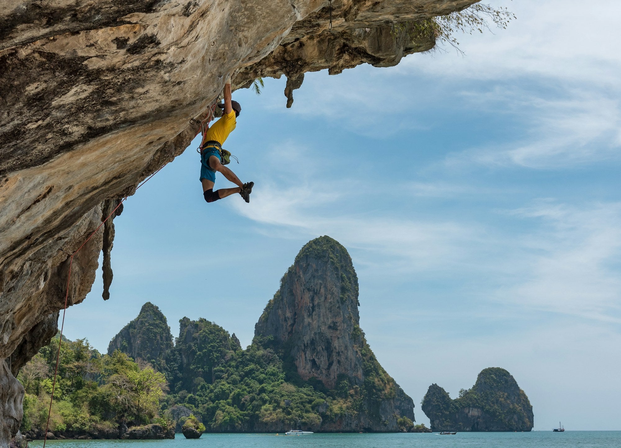 Marco, sport climber