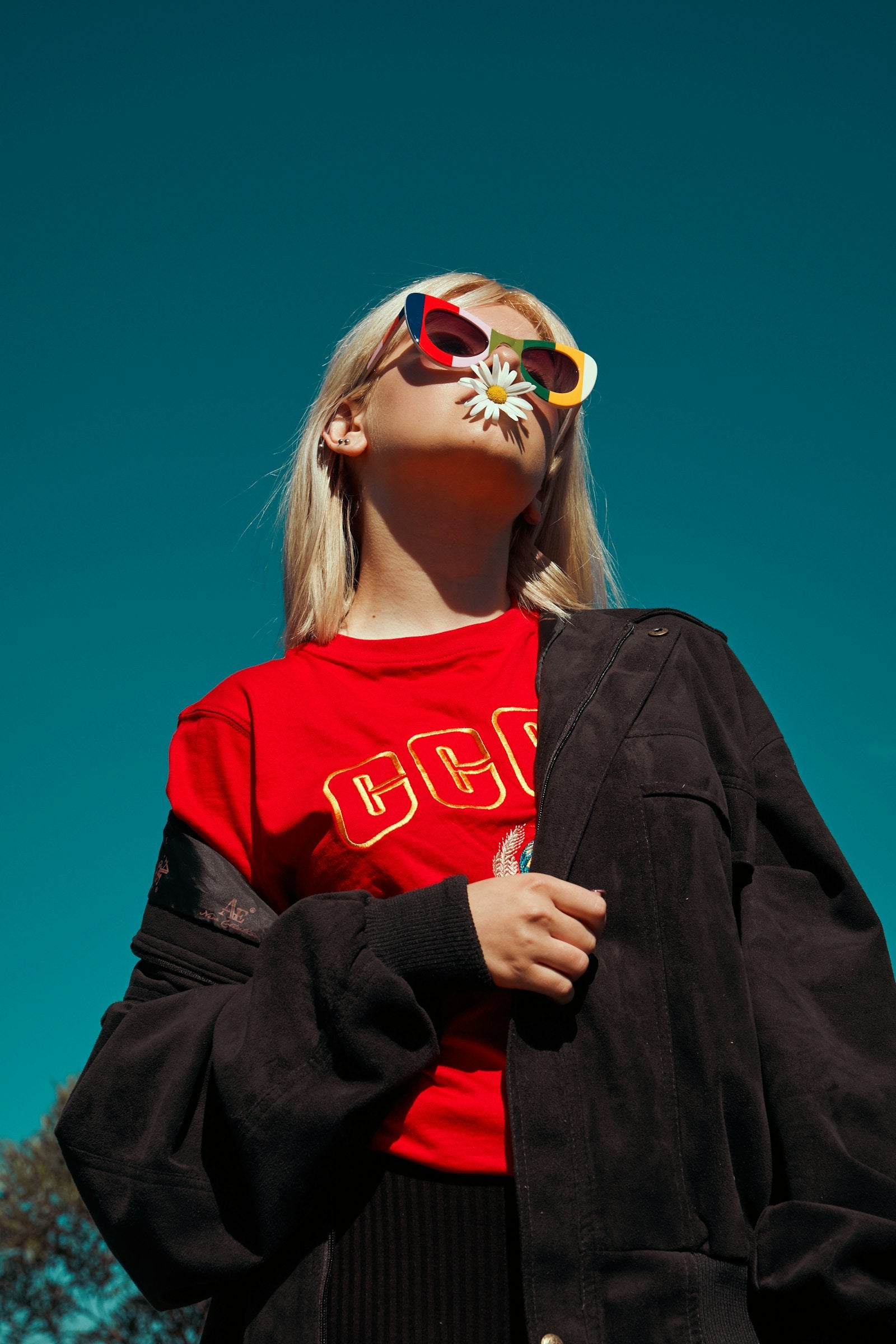 sfhero red sweat teal