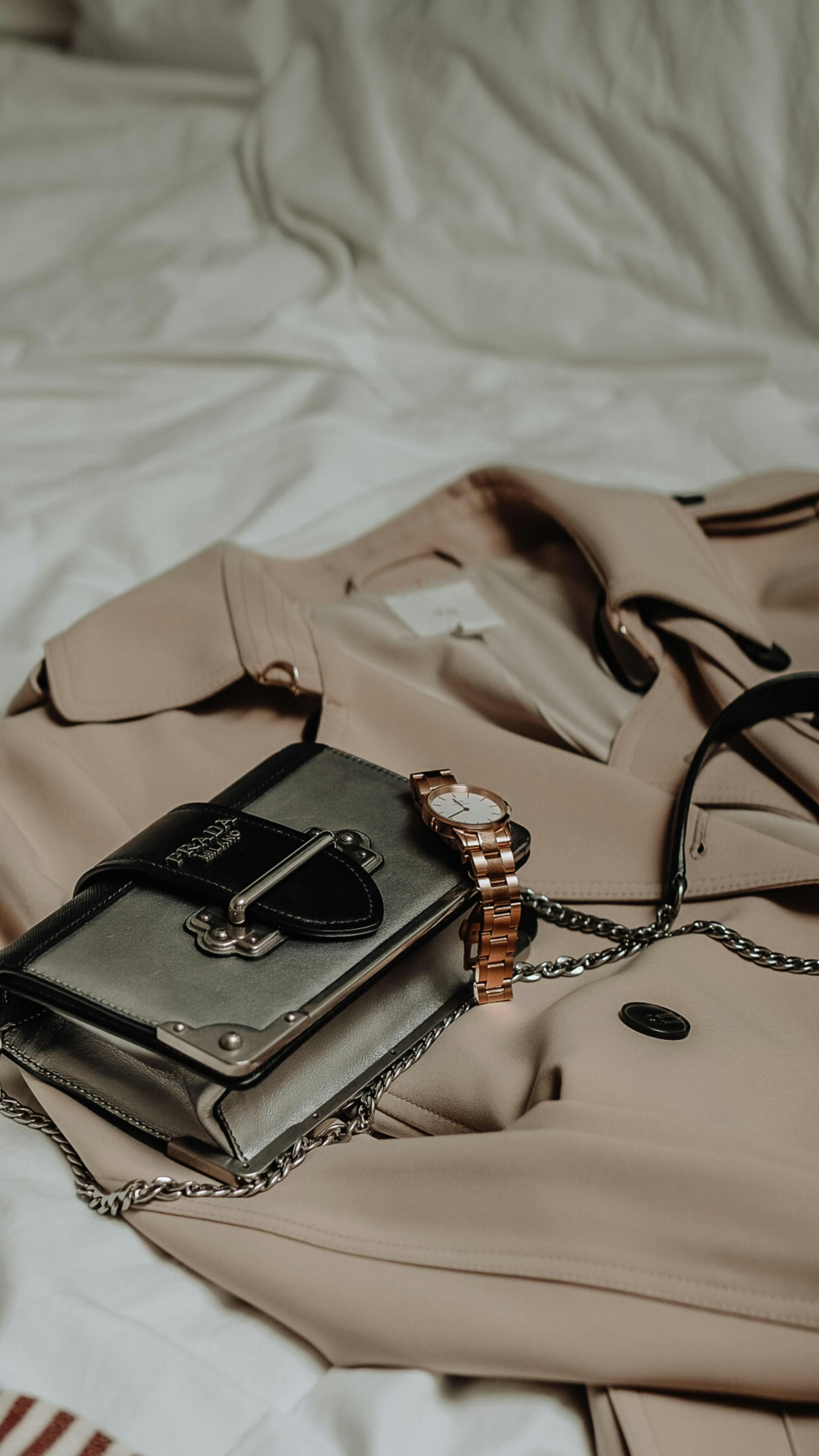 sfhero flatlay bag watch