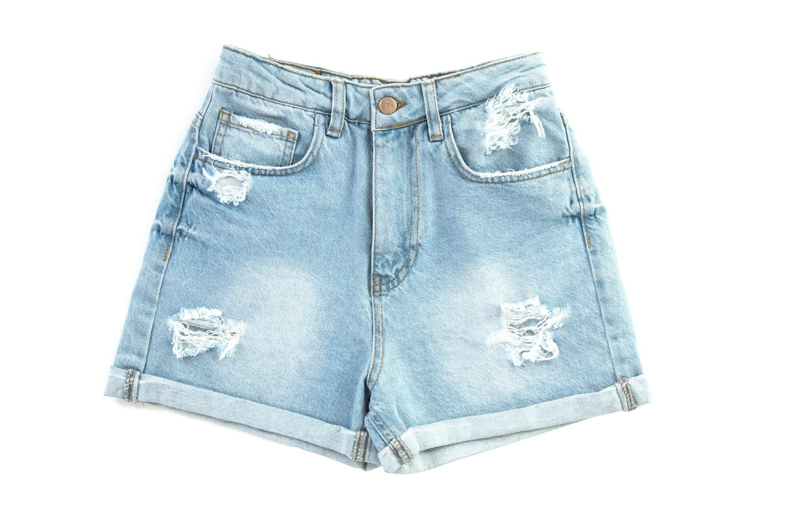 sfhero denim shorts flat