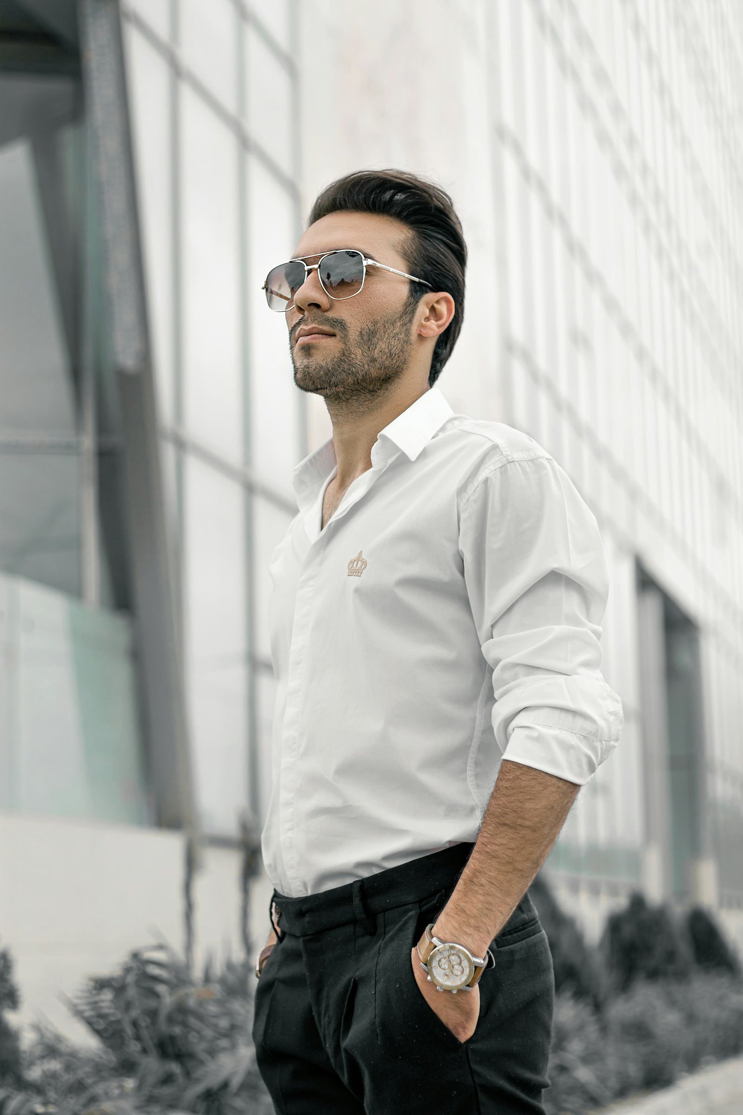 sfhero man white shirt