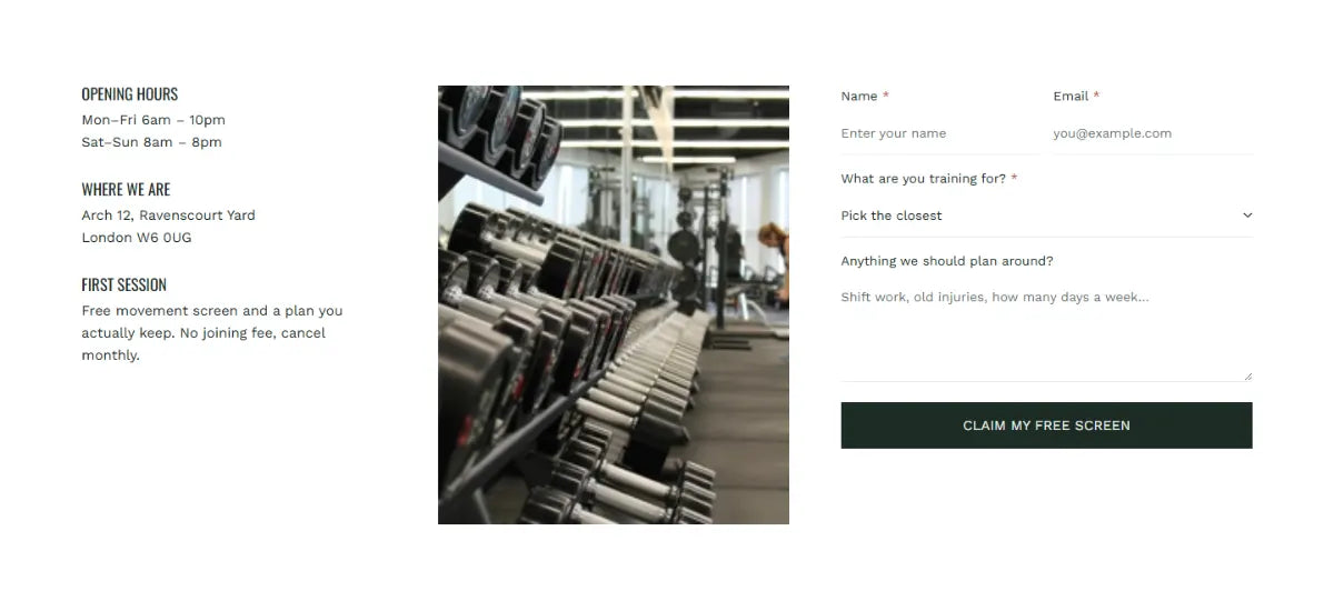 Contact Form 3